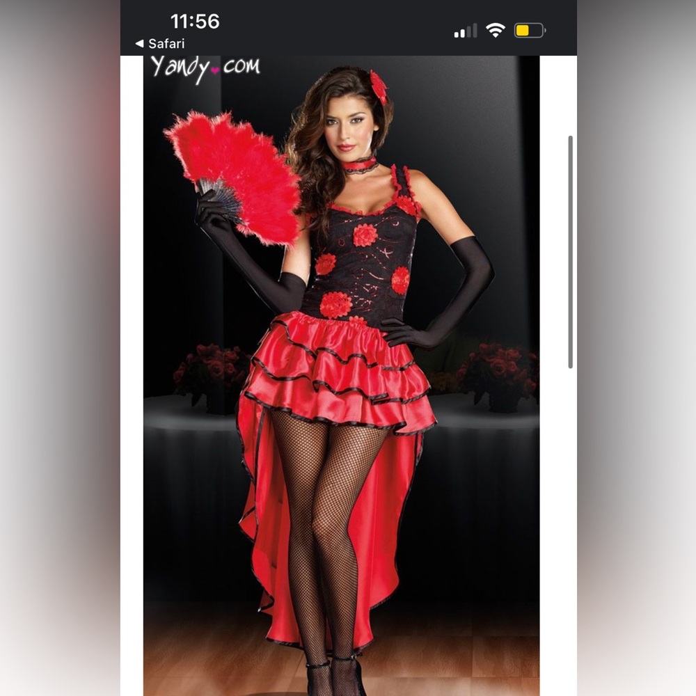 flamenco dreamgirl costume size small